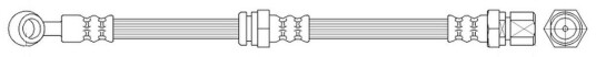 Bremseslange K&K FT0190 Bremseslange K&K FT0190