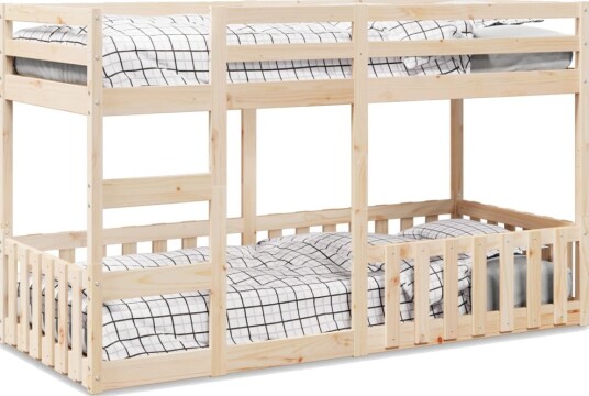 Køyeseng 80x200 cm heltre furu 3308586 Køyeseng 80x200 cm heltre furu 3308586