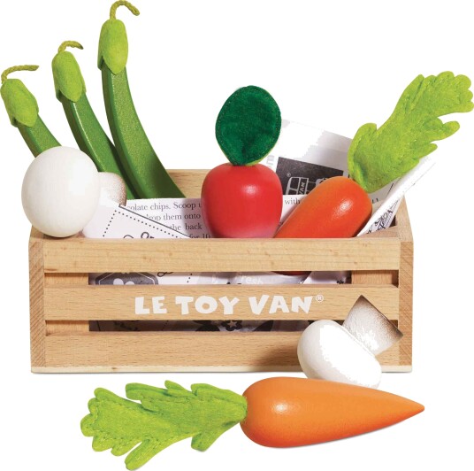 Le Toy Van Harvest Grønnsakskasse