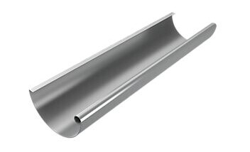 Grøvikrenna takrenne t120 mm 5 meter sort