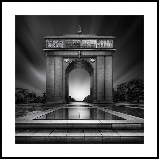 Arch of Moncloa Plakat Plakat / 30x30cm