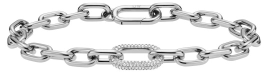 Daniel Wellington DW Crystal Link 175mm Silver