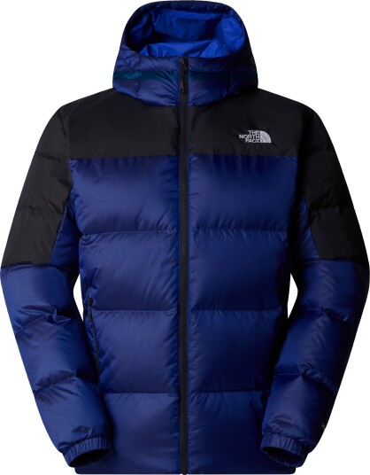 The North Face Men's Diablo Down 2.0 Hooded Jacket TNF Blue Black Heather/TNF Black XXL