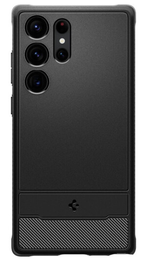 Spigen Mobildeksel Rugged Armor til Samsung Galaxy S23 Ultra - Svart