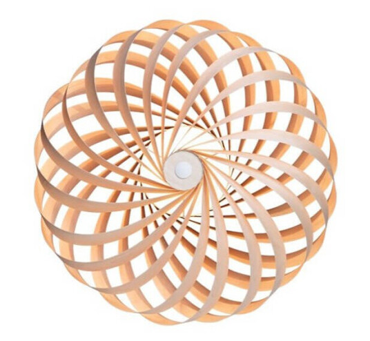 Tom Rossau - TR5 Vegglampe Ø40 Birch Natural Tom Rossau - TR5 Vegglampe Ø40 Birch Natural
