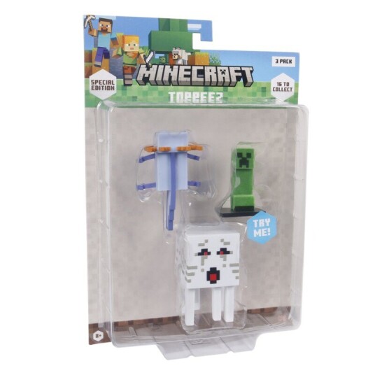 Minecraft 3D Special Edition Figure 3 pack Minecraft 3D Special Edition Figure 3 pack