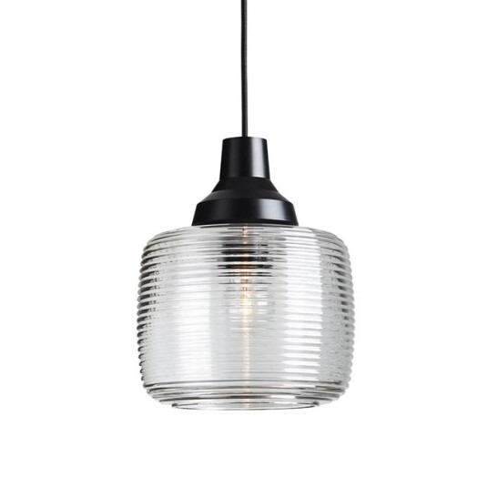 Design by Us New Wave Stripe Taklampe Transparent Design by Us New Wave Stripe Taklampe Transparent