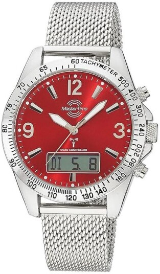 Master Time Herreklokke MTGA 10962 82M Sport Rød/Stål Ø42 mm Master Time Herreklokke MTGA 10962 82M Sport Rød/Stål Ø42 mm