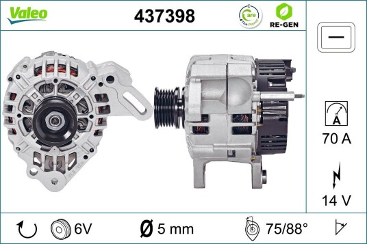 Dynamo VALEO 437398