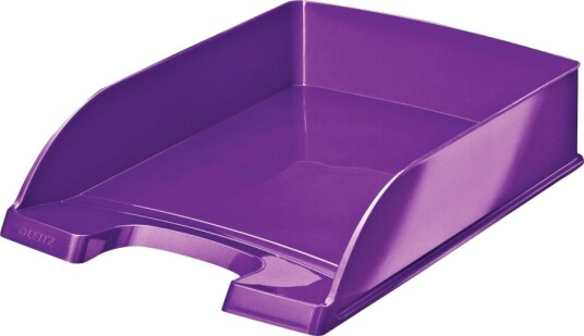 Leitz Wow Brevbakke For A4 210 X 297 Mm Metallisk Purpur Leitz Wow Brevbakke For A4 210 X 297 Mm Metallisk Purpur