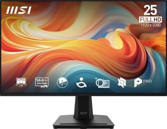 MSI PRO MP251 E14L 24.5" FHD Svart MSI PRO MP251 E14L 24.5" FHD Svart