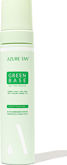 Azure Tan Self Tan Mousse   Green Base   Medium To Ultra Dark Flerfarget ONE SIZE