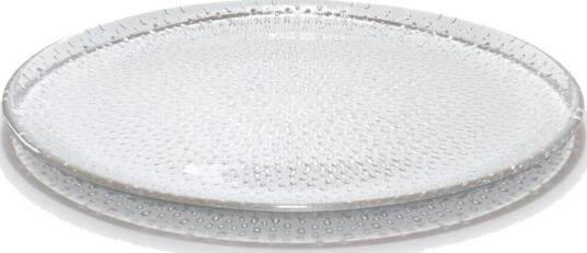 Aida Raw glasstallerken Ø22,5 cm Klar