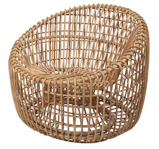 Cane-line Nest lounge lenestol Natur Exkl. dyna Cane-line Nest lounge lenestol Natur Exkl. dyna