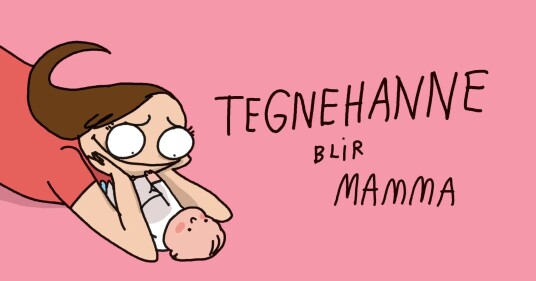 Tegnehanne Blir Mamma Av Tegnehanne
