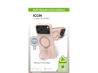 Dbramante1928 iPhone 17 Pro Max Roskilde Baksidedeksel MagSafe Rosa Sand