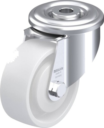 Blickle 839213 Ler-Po 80Ka Styrehjul, Hjuldiameter 80 Mm, Bæreevne (Maks.) 150 Kg, 1 Stk Blickle 839213 Ler-Po 80Ka Styrehjul, Hjuldiameter 80 Mm, Bæreevne (Maks.) 150 Kg, 1 Stk