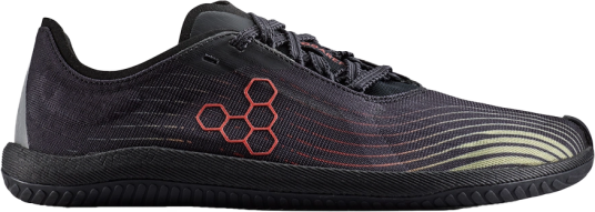 Vivobarefoot Men's Primus Flow Obsidian/Cherry Tomato 42 Vivobarefoot Men's Primus Flow Obsidian/Cherry Tomato 42