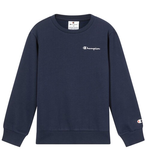 Champion Collegegenser Crewneck Blå