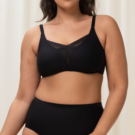 Triumph BH Shape Smart Soft Bra Svart 2 Dame