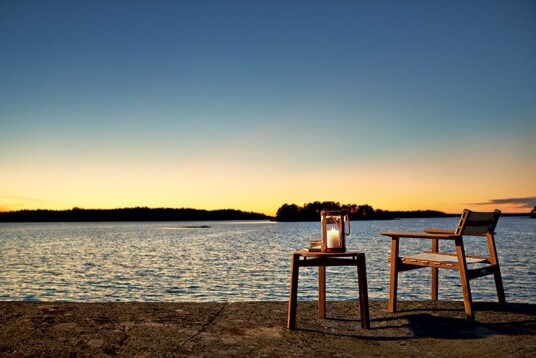 Skargaarden Djurö loungestol teak/teak Skargaarden