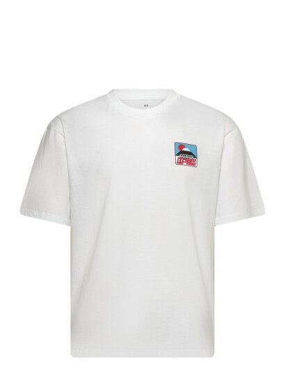 Edwin Sunset On Fuji San T-Shirt - White - M