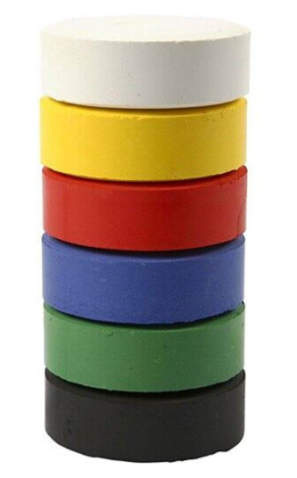 Creativ Company Large Refill Blocks Watercolor 6pcs.
