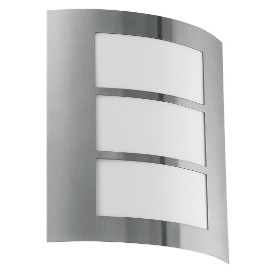 Eglo City Vegglampe Sølv
