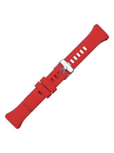 FIXED Silicone Strap for Honor Band 6/7 Red