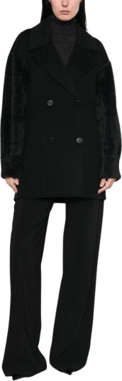 Twinset Dame Frakker Svart L,
