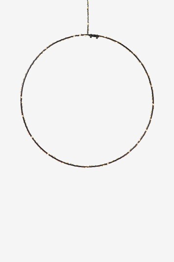 Markslöjd   Pendel Cirkel ALPHA 30 cm   Svart