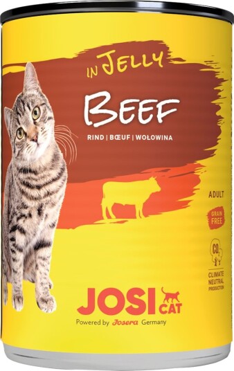 Josicat Våtfôr Våtfôr I Gelè12 X Okse 400 G