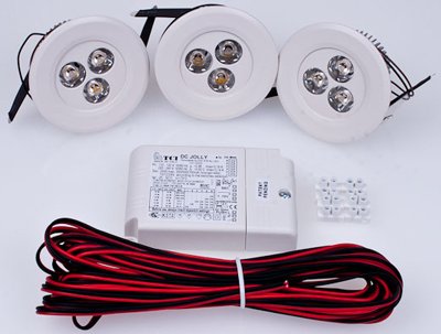 Downlightpakke 4 Pack LED