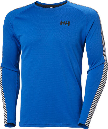 Helly Hansen Men's Lifa Active Stripe Crew Cobalt 2.0 XXL Helly Hansen Men's Lifa Active Stripe Crew Cobalt 2.0 XXL
