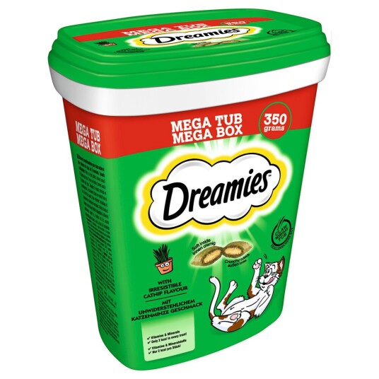 Dreamies Megaboks Kattemynte (2 X 350 G) Dreamies Megaboks Kattemynte (2 X 350 G)