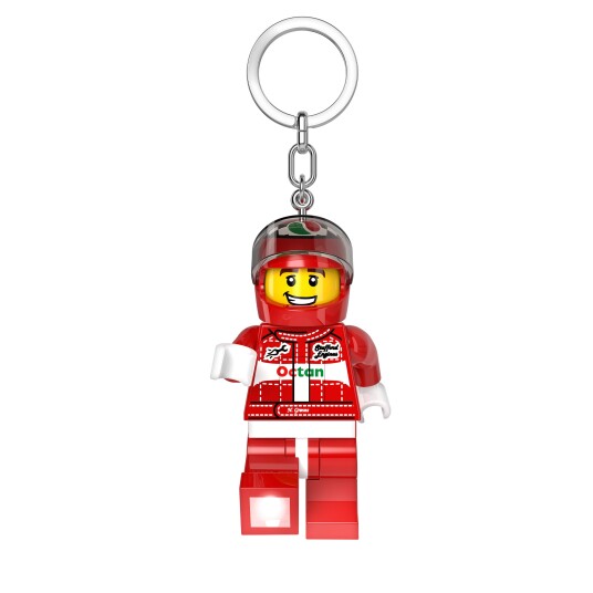 Lego Led Nøkkelring Med Racerbilsjåfør Lego Led Nøkkelring Med Racerbilsjåfør