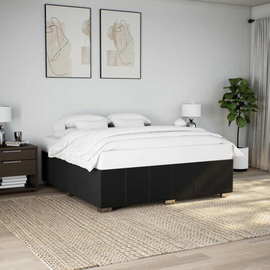  Sengeramme svart stoff 8721102697548