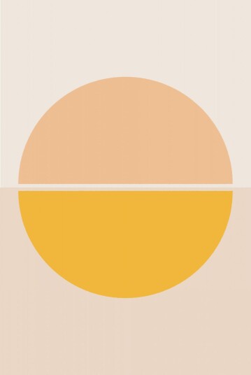 Plakat Minimalistisk sirkeldesign Plakat Minimalistisk sirkeldesign