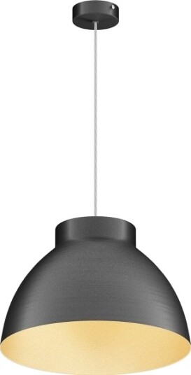 Toru P400 E27 Sort Utvendig Og Gull Innvendig Med 2 M Kabel Og Baldakin Toru P400 E27 Sort Utvendig Og Gull Innvendig Med 2 M Kabel Og Baldakin