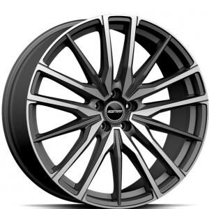 GMP Sparta Matt Anthracite Diamond 10.5x22 5x112 ET43 B66.6