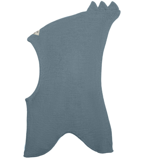 Racing Kids Balaclava Ull/Bomull 2 lags Goblin Blue m. Tå 2 4 år 92 104 Balaclava dobbel Blå
