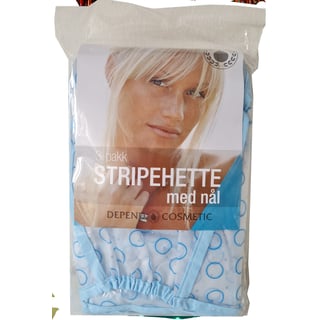 Stripehette med 1 nål