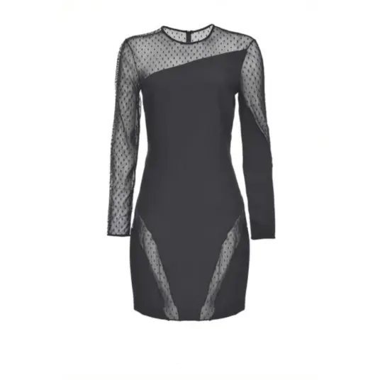 Pinko Dame Kjoler Svart S,