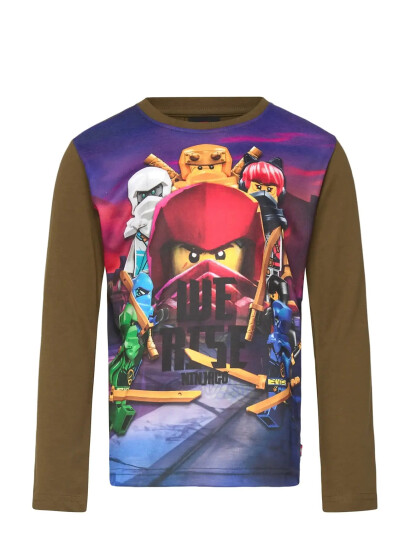 LEGO KIDSWEAR Lwtaffy 613 T Shirt L/S |Khaki green |128 LEGO KIDSWEAR Lwtaffy 613 T Shirt L/S |Khaki green |128