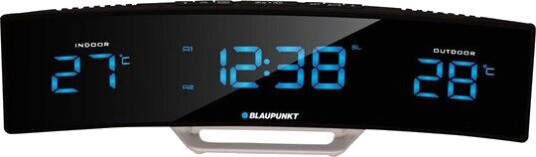 Blaupunkt CR12BK Klokkeradio med FM, Digital Display, Svart Blaupunkt CR12BK Klokkeradio med FM, Digital Display, Svart