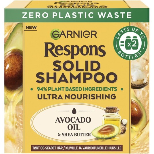 Garnier Respons Solid Avocado 60 g Shampoo