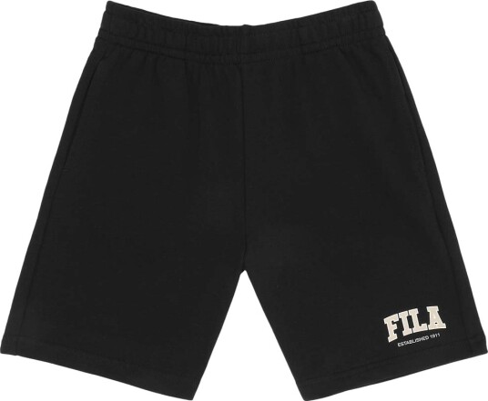 FILA Rifredi Regular Graphic Sweat Shorts Black 146 152