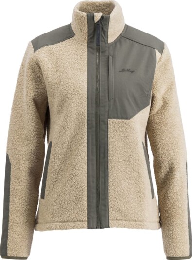 Lundhags Women's Saruk Wool Pile Mid Full Zip XL , Sand Lundhags Women's Saruk Wool Pile Mid Full Zip XL , Sand