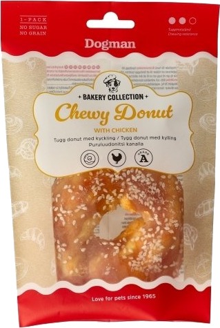 Dogman Bakery Collection Tugg Donut Med Kyckling 10 cm 10 cm