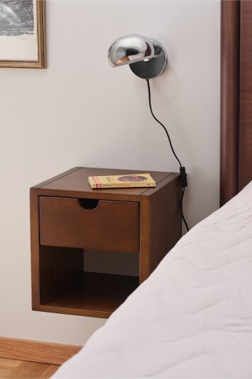 Jotex Nattbord Valnøtt ARRIE 2227193020